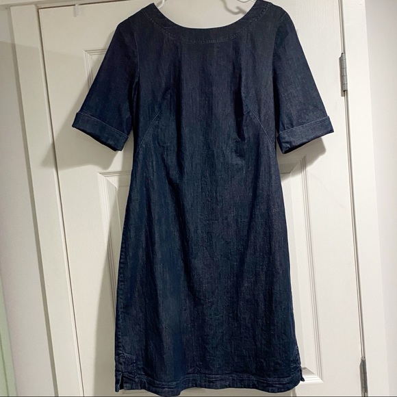 boden freya denim dress